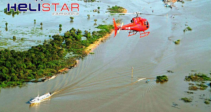 Cambodia Helicopter Tours
